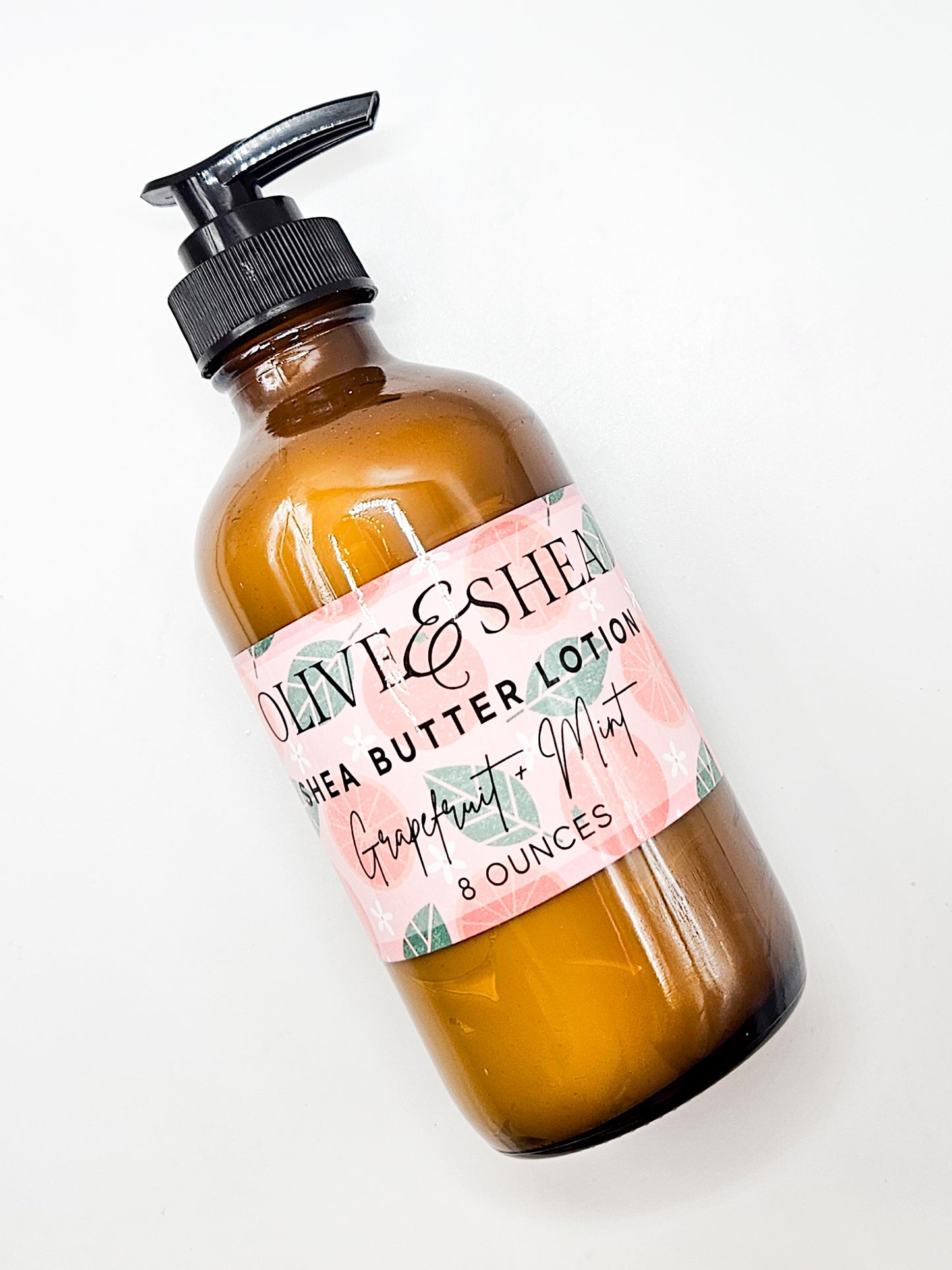 Grapefruit + Mint Shea Butter Lotion