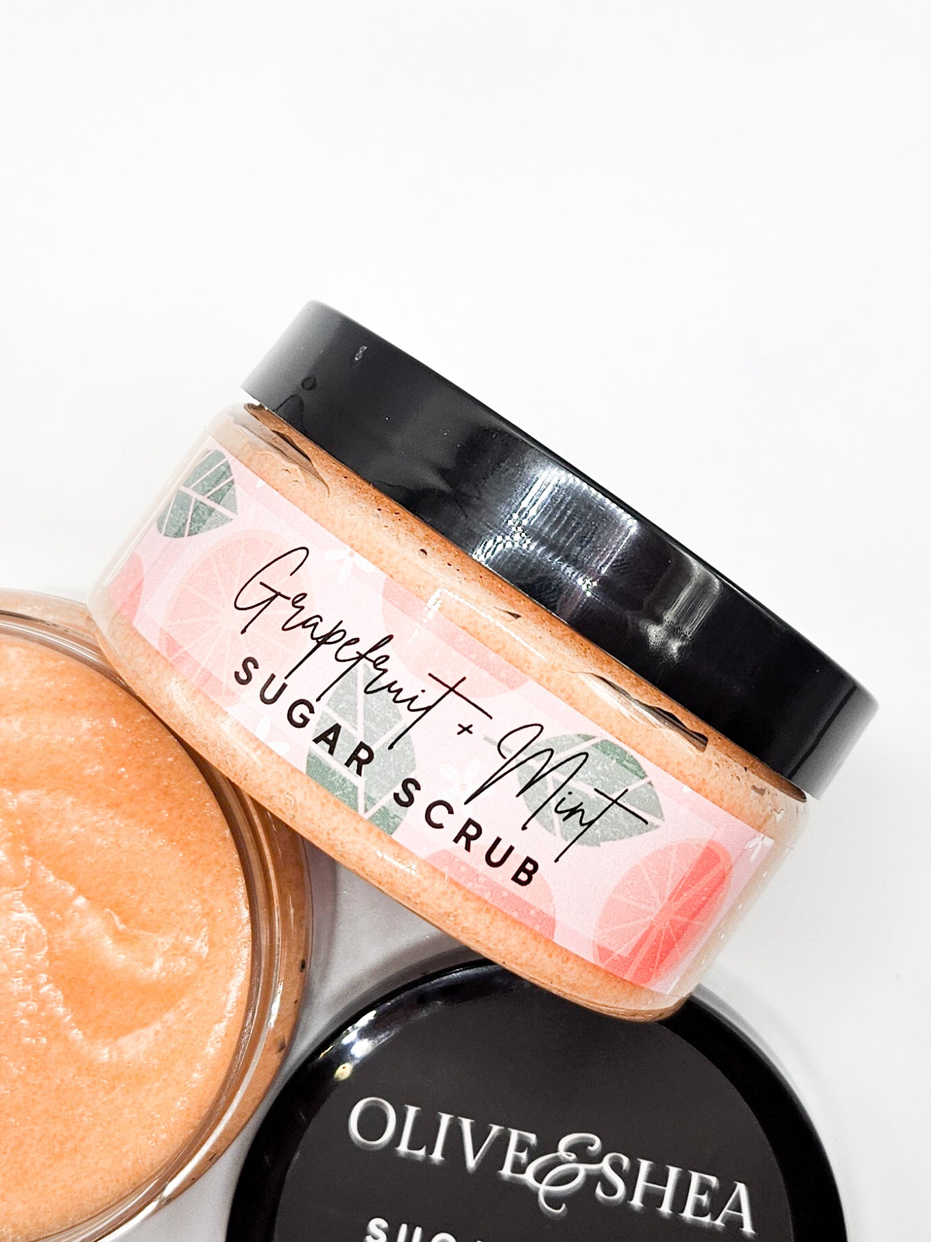 Grapefruit + Mint Sugar Scrub