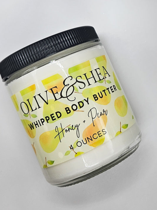 Honey + Pear Whipped Body Butter