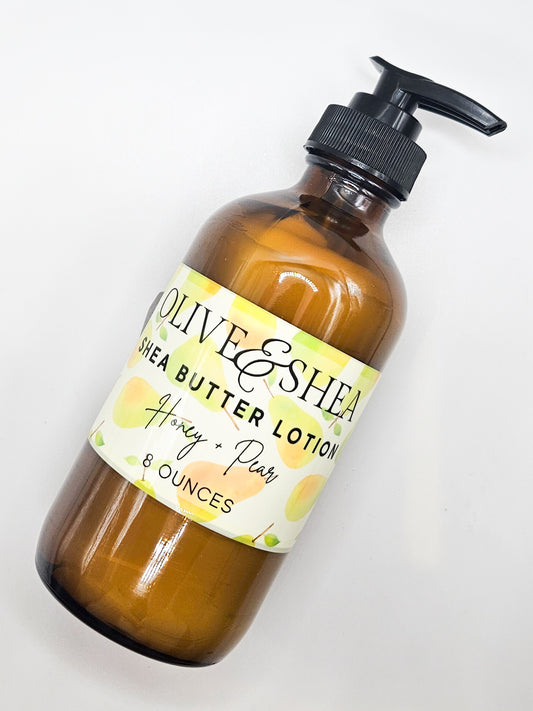 Honey + Pear Shea Butter Lotion