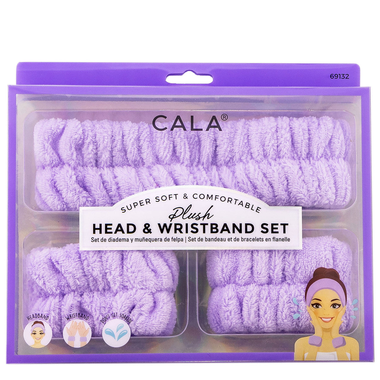 CALA Plush Head & Wristband Set