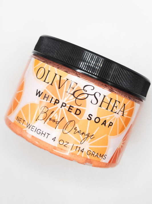 Blood Orange Whipped Soap