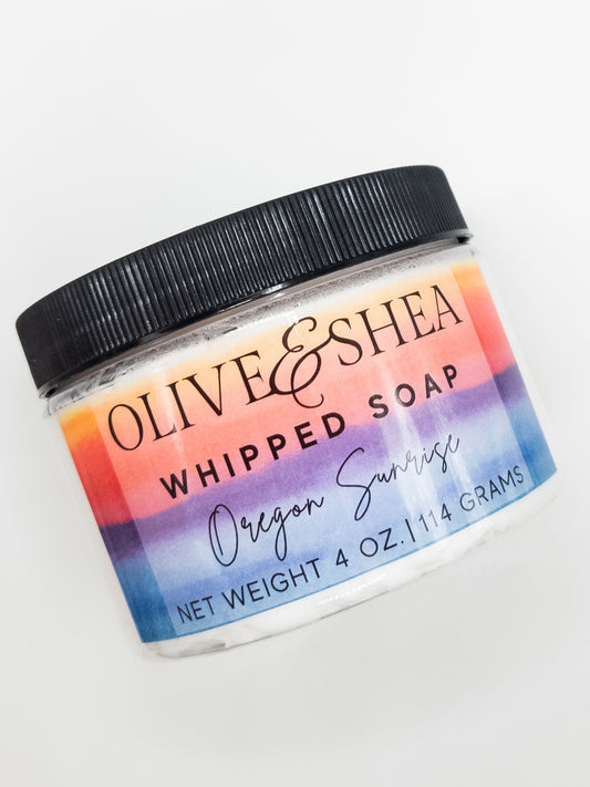 Oregon Sunrise Whipped Soap