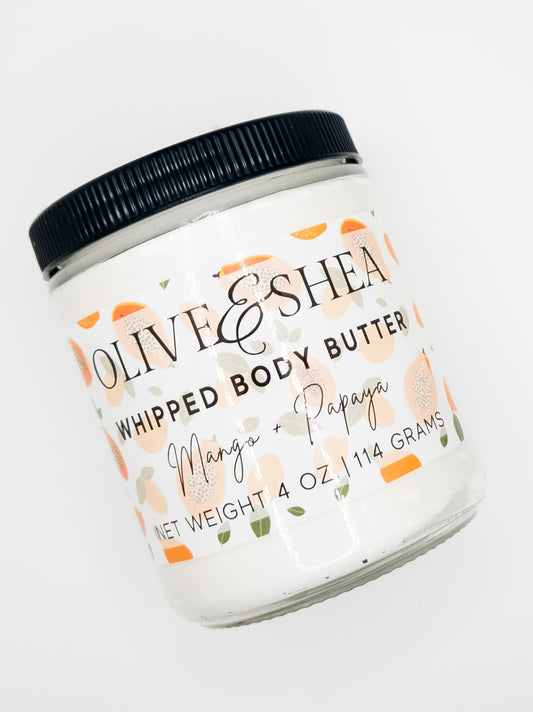 Mango + Papaya Whipped Body Butter