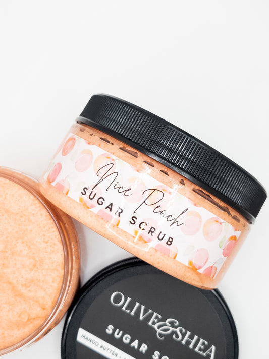 Nice Peach Sugar Scrub