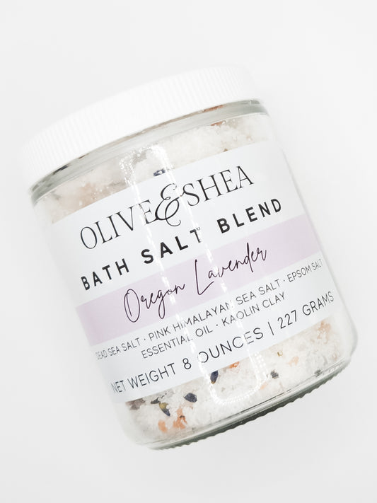 Oregon Lavender Bath Salt Blend
