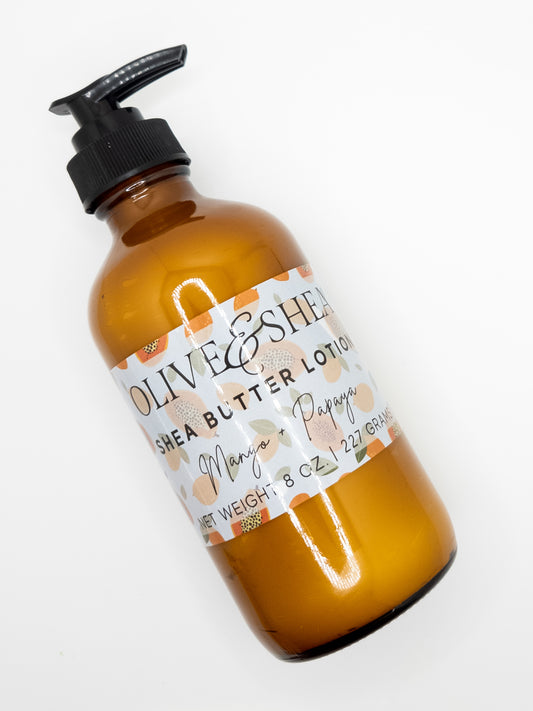 Mango + Papaya Shea Butter Lotion