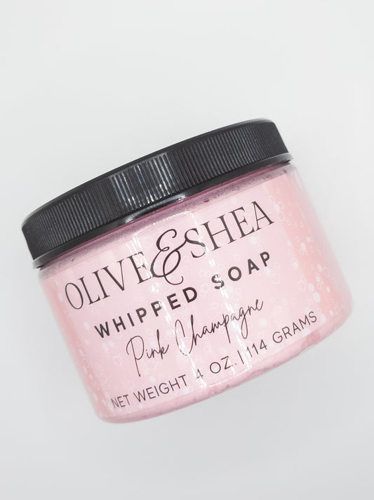 Pink Champagne Whipped Soap