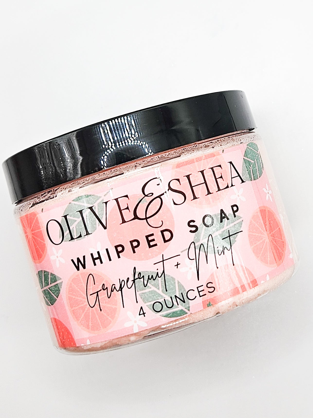 Grapefruit + Mint Whipped Soap