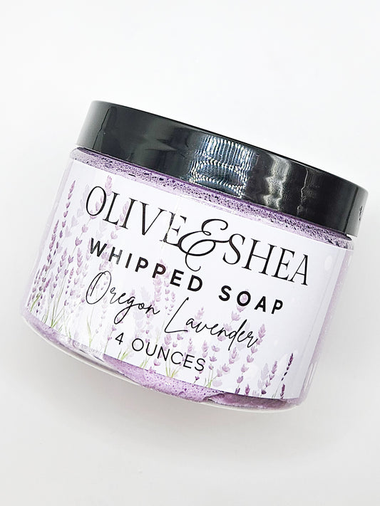 Oregon Lavender Whipped Soap