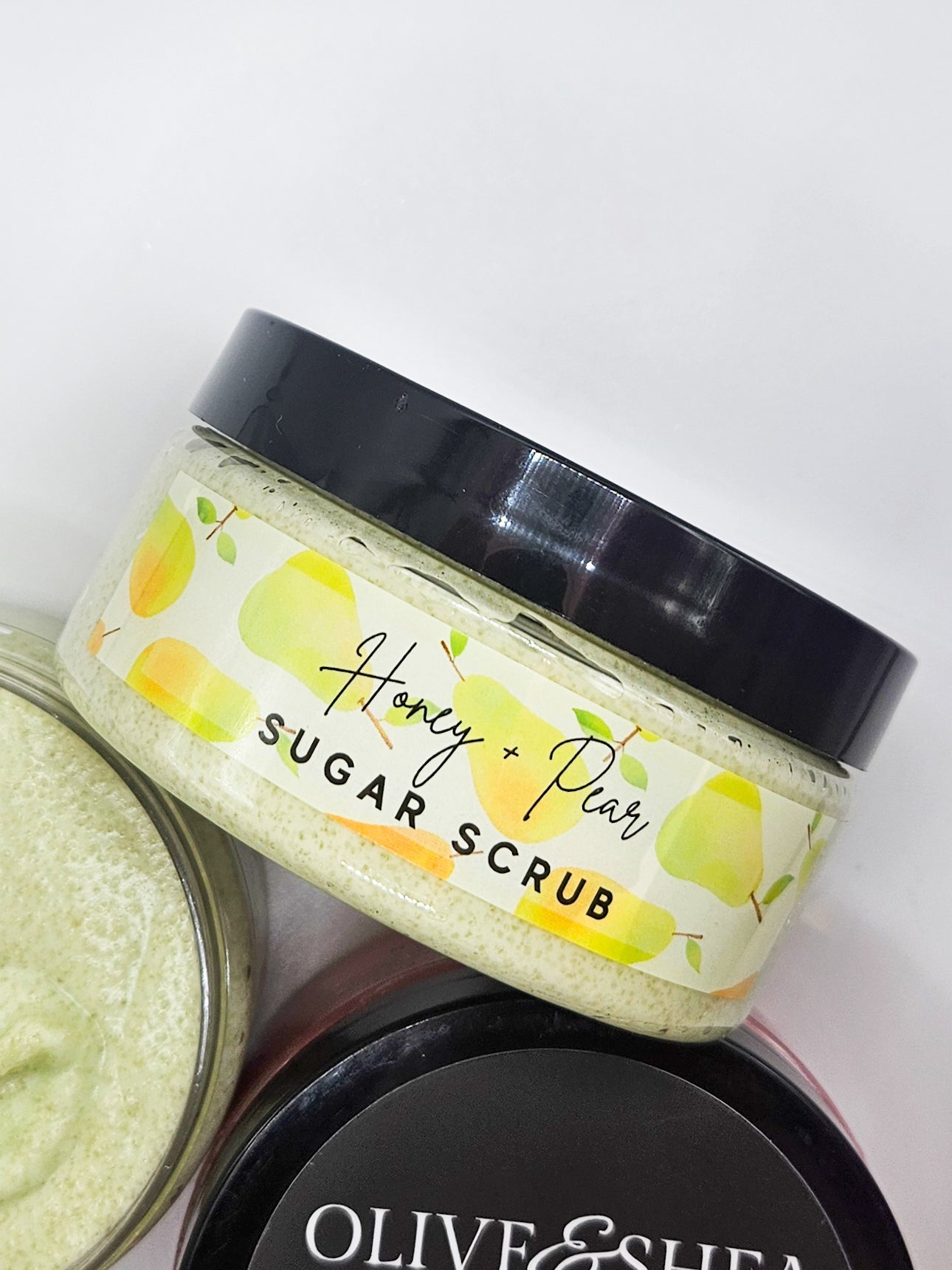 Honey + Pear Sugar Scrub