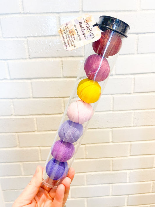 Floral Bouquet Mini Bomb Tube